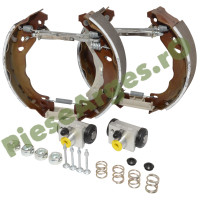 Pachet Saboți + Cilindri + Pârghii Reglaj + Arcuri, Sistem Franare BOSCH 8" LOGAN 2, SANDERO 2, Original Renault 440A05169R