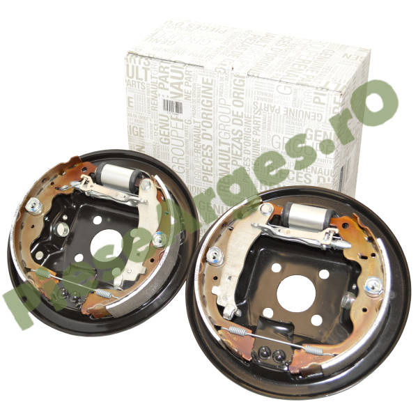 Kit Platouri Franare Spate LOGAN 2, DOKKER, DUSTER 4X2, LODGY, Originale Renault 440A04494R Kit Platouri Franare Spate LOGAN 2, DOKKER, DUSTER 4X2, LODGY, Originale Renault 440A04494R