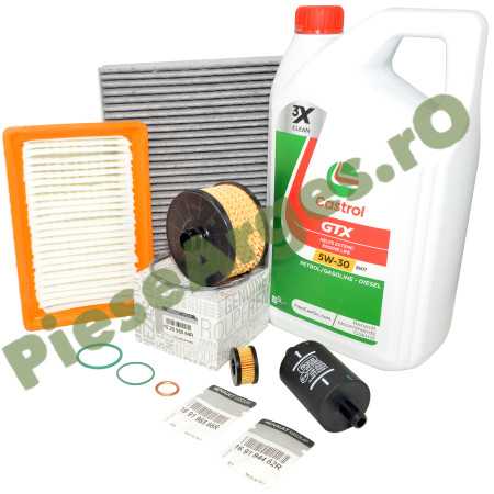 Pachet Revizie LOGAN 3, SANDERO 3, JOGGER, 1.0TCe ECO-G 100, CASTROL RN17, 15F6E5, Filtre RENAULT & STOCKER+ASAM Pachet Revizie LOGAN 3, SANDERO 3, JOGGER, 1.0TCe ECO-G 100, CASTROL RN17, 15F6E5, Filtre RENAULT & STOCKER+ASAM