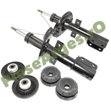 KIT Amortizoare Fața, Flanse Si Rulmenți, LOGAN 3, SANDERO 3, Original Renault 543026804R (fost 543021244R) + 543020280R + 543251700R