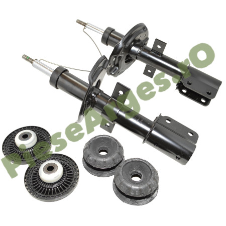 KIT Amortizoare Fața, Flanse Si Rulmenți, LOGAN 3, SANDERO 3, Original Renault 543026804R (fost 543021244R) + 543020280R + 543251700R