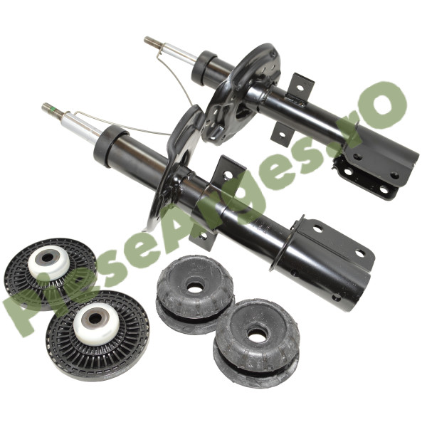 KIT Amortizoare Fața, Flanse Si Rulmenți, LOGAN 3, SANDERO 3, Original Renault 543026804R (fost 543021244R) + 543020280R + 543251700R