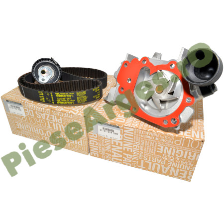Pachet Kit Distributie Si Pompa Apa 1.2 16Valve, LOGAN 2, SANDERO 2, Original Renault 130C16776R + 210101832R