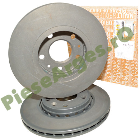Set Discuri Frana DUSTER 2, DUSTER, MEGANE 4, Originale Renault 402069741R (referinta veche 402067902R)
