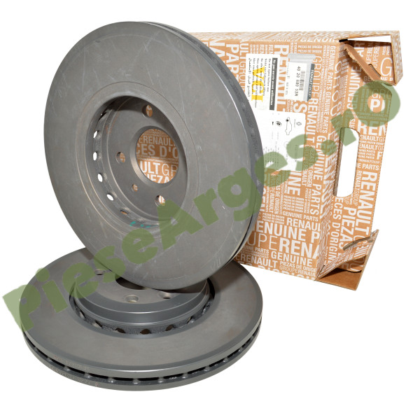 Set Discuri Frana JOGGER, DOKKER, CLIO 4, Originale Renault 402068053R (402065616R)
