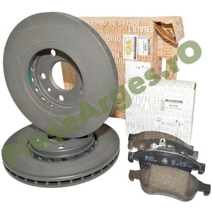 Pachet Placute si Discuri Frana DUSTER 2, DUSTER 1, MEGANE 3, Original Renault 402069741R + 410A13730R (referinta inlocuita 410A12582R) Pachet Placute si Discuri Frana DUSTER 2, DUSTER 1, MEGANE 3, Original Renault 402069741R + 410A13730R (referinta inlocuita 410A12582R)