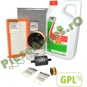Pachet Revizie DUSTER 2 ECO-G 100, Motor 1.0TCe Cu GPL CASTROL RN17 + Filtre Renault Pachet Revizie DUSTER 2 ECO-G 100, Motor 1.0TCe Cu GPL CASTROL RN17 + Filtre Renault
