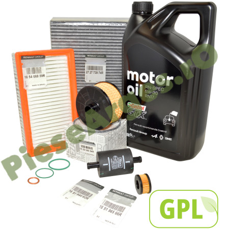 Pachet Revizie DUSTER 2 ECO-G 100, Motor 1.0TCe Cu GPL Original Renault