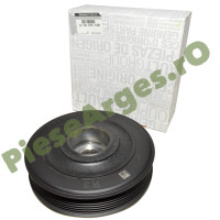 Fulie (Arbore Cotit) Motor 1.0TCe, Cu Masă Dublă, LOGAN 2, SANDERO 2, Originala Renault 123037616R