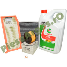 Pachet Revizie Motor 0.9TCe, LOGAN 2, SANDERO 2, (Fara GPL), Filtre Renault Si Castrol RN17 Carbon Pachet Revizie Motor 0.9TCe, LOGAN 2, SANDERO 2, (Fara GPL), Filtre Renault Si Castrol RN17 Carbon