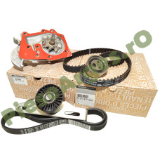 Kit Distributie, Pompa Apa Si Kit Accesorii 1.4MPI-1.6MPI, LOGAN 1, CLIO 1-2, Originale Renault 7701477024 + 7701478018 + 7701477522 Kit Distributie, Pompa Apa Si Kit Accesorii 1.4MPI-1.6MPI, LOGAN 1, CLIO 1-2, Originale Renault 7701477024 + 7701478018 + 7701477522
