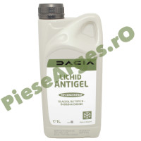 Antigel DACIA RX TIP D (B4D|B4A), Concentrat (-37° VERDE-GALBUI), Original Dacia-Renault 7711949706