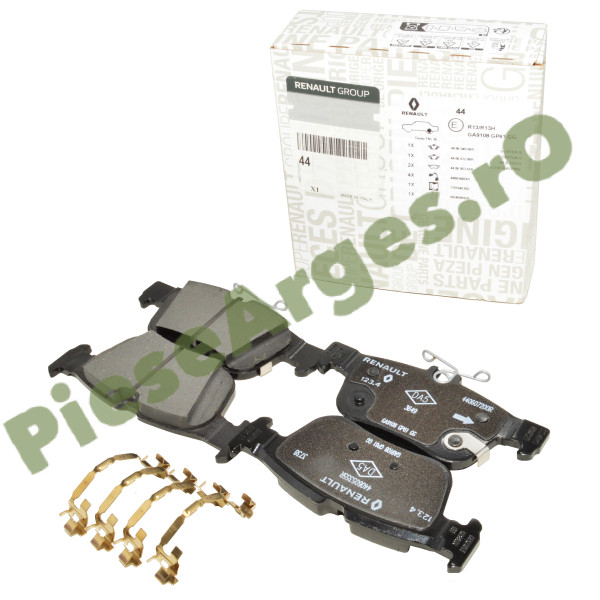 Set Placute Frana Spate DUSTER 3, CAPTUR 2, Originale Renault 440604970R