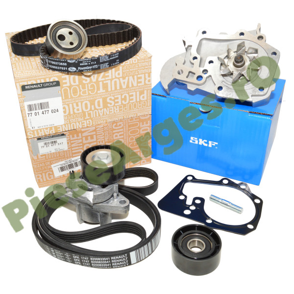 Kit Distributie, Pompă Apă Si Kit Accesorii 1.4MPI-1.6MPI, LOGAN 1, CLIO 1-2, Renault Si SKF, 7701477024 + SKF VKPC 86415 + 7701477517 Kit Distributie, Pompă Apă Si Kit Accesorii 1.4MPI-1.6MPI, LOGAN 1, CLIO 1-2, Renault Si SKF, 7701477024 + SKF VKPC 86415 + 7701477517