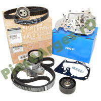 Kit Distributie, Pompa Apa Si Kit Accesorii 1.4MPI-1.6MPI, LOGAN 1, CLIO 1-2, Renault Si SKF, 7701477024 + SKF VKPC 86415 + 7701477517