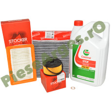 KIT Revizie LOGAN 3, SANDERO 3, JOGGER, 1.0TCe, CASTROL RN17 Si Filtre After-Market STOCKER, C.A. KIT Revizie LOGAN 3, SANDERO 3, JOGGER, 1.0TCe, CASTROL RN17 Si Filtre After-Market STOCKER, C.A.