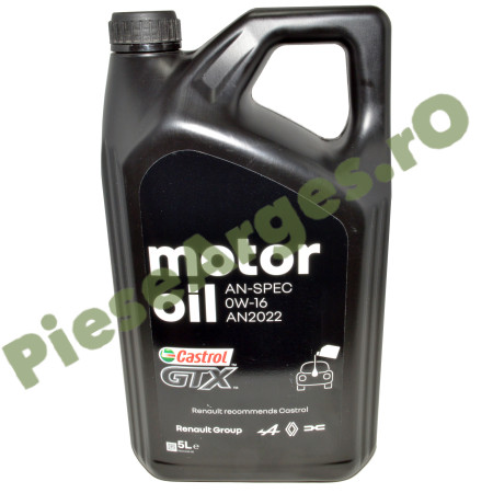 Ulei Motor 0w16 Renault AN2022, Mild Hybrid Si Full Hybrid, Original Renault 7711382295