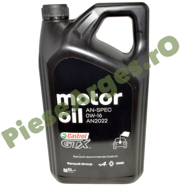 Ulei Motor 0w16 Renault AN2022, Mild Hybrid Si Full Hybrid, Original Renault 7711382295 Ulei Motor 0w16 Renault AN2022, Mild Hybrid Si Full Hybrid, Original Renault 7711382295