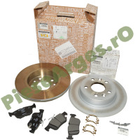 Placute Si Discuri Frana Spate DUSTER 3, CAPTUR 2, Originale Renault