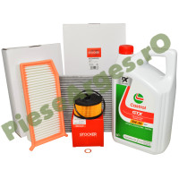 Kit Revizie Motor 0.9TCe, 1.0TCe, LOGAN 2, SANDERO 2, CASTROL GTX 5W30 RN17, STOCKER Kit Revizie Motor 0.9TCe, 1.0TCe, LOGAN 2, SANDERO 2, CASTROL GTX 5W30 RN17, STOCKER