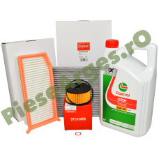 Pachet Revizie 0.9 TCe / 1.0 TCe Logan 2, Sandero 2, Cu sau Fără GPL – Castrol GTX 5W30 RN17 + Filtre STOCKER Pachet Revizie 0.9 TCe / 1.0 TCe Logan 2, Sandero 2, Cu sau Fără GPL – Castrol GTX 5W30 RN17 + Filtre STOCKER