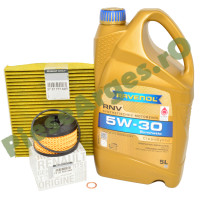 Pachet "PRIMA REVIZIE" LOGAN 3, DUSTER 3, SANDERO 3, JOGGER 1.0TCe sau 1.0TCe ECO-G, Ulei RAVENOL RN17 Filtru Ulei Si Polen Cu Polifenol Renault Pachet "PRIMA REVIZIE" LOGAN 3, DUSTER 3, SANDERO 3, JOGGER 1.0TCe sau 1.0TCe ECO-G, Ulei RAVENOL RN17 Filtru Ulei Si Polen Cu Polifenol Renault