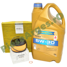 Pachet "PRIMA REVIZIE" LOGAN 3, DUSTER 3, SANDERO 3, JOGGER 1.0TCe sau 1.0TCe ECO-G, Ulei RAVENOL RN17 Filtru Ulei Si Polen Cu Polifenol Renault Pachet "PRIMA REVIZIE" LOGAN 3, DUSTER 3, SANDERO 3, JOGGER 1.0TCe sau 1.0TCe ECO-G, Ulei RAVENOL RN17 Filtru Ulei Si Polen Cu Polifenol Renault