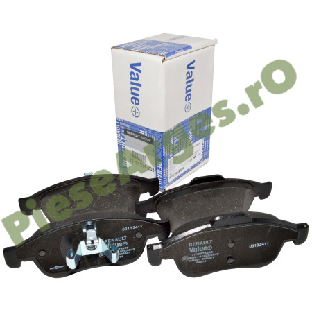 Set Placute Frana Fata DUSTER 3, DUSTER 2, CAPTUR 2, SYmBioZ, Originale Renault-Value 7717274238