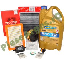 KIT Revizie LOGAN 3, SANDERO 3, JOGGER, 1.0TCe ECO-G, RAVENOL 5w30 RN17 Si Filtre RENAULT Si STOCKER Cu Carbon Activ KIT Revizie LOGAN 3, SANDERO 3, JOGGER, 1.0TCe ECO-G, RAVENOL 5w30 RN17 Si Filtre RENAULT Si STOCKER Cu Carbon Activ