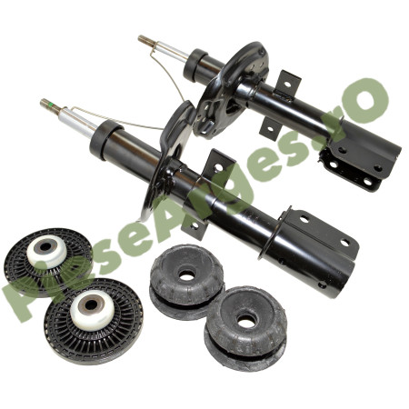 Pachet Amortizoare Fata + Flanse + Rulmenti SANDERO 3 STEPWAY, Original Renault 543024593R + 543020280R + 543251700R