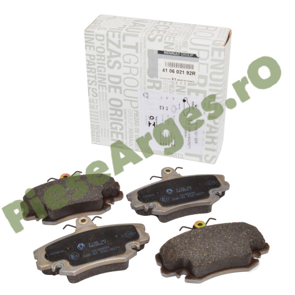 Placute Frana LOGAN 1, SANDERO 1, 1.2 16Valve, 1.4-1.6MPI, 1.5dCi, LOGAN 1 MCV 1.4-1.6MPI, 1.5dCi, Originale Renault 410602192R