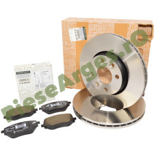 Pachet Discuri si Placute Frana LOGAN 3, SANDERO 3, JOGGER, Originale Renault 402060405R + 410608885R