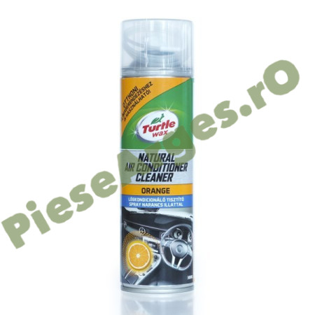 Spray Curatat Aer Conditionat Cu Spuma, Aroma De Portocale TURTLE WAX Natural Air Conditioner Cleaner Orange TWFG31065 500 ml