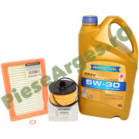 Pachet Schimb Ulei LOGAN 3, SANDERO 3, JOGGER, Motor 1.0TCe, Cu Sau Fara GPL. RAVENOL RN17
