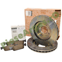 Placute Si Discuri Frana LOGAN 2, SANDERO 2, 0.9TCe, 1.5dCi, Originale Renault 410602581R+402063149R