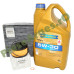 Pachet Revizie 0.9 TCe & 1.0 TCe, LOGAN 2, SANDERO 2, RAVENOL RNV 5W30 RN17 + Filtre Renault