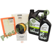 Pachet Revizie LOGAN 3, SANDERO 3, JOGGER 1.0 TCe Ulei Dacia Oil Plus RN17 + Filtre Renault Polen Clasic Pachet Revizie LOGAN 3, SANDERO 3, JOGGER 1.0 TCe Ulei Dacia Oil Plus RN17 + Filtre Renault Polen Clasic