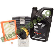 Pachet Revizie LOGAN 3, SANDERO 3, JOGGER 1.0 TCe 2024+, Ulei 0W20 RN17FE + Filtre Renault Originale Pachet Revizie LOGAN 3, SANDERO 3, JOGGER 1.0 TCe 2024+, Ulei 0W20 RN17FE + Filtre Renault Originale