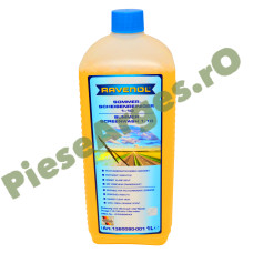 Soluție concentrată profesională RAVENOL 1:10 pentru curățarea parbrizului și farurilor. Aromă de portocală 1360080-001