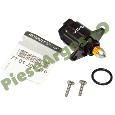 Motoras Pas Cu Pas (Ralanti), Logan 1, Sandero 1, Clio 1-2 1.4/1.6 MPI Original Renault 7701206370 Motoras Pas Cu Pas (Ralanti), Logan 1, Sandero 1, Clio 1-2 1.4/1.6 MPI Original Renault 7701206370