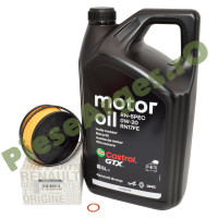 Pachet "Prima Revizie" Logan 3, Sandero 3, Duster 2/3, Jogger 1.0 TCe & ECO-G Ulei Renault 0W20 RN 17FE si Filtru Ulei Renault Pachet "Prima Revizie" Logan 3, Sandero 3, Duster 2/3, Jogger 1.0 TCe & ECO-G Ulei Renault 0W20 RN 17FE si Filtru Ulei Renault