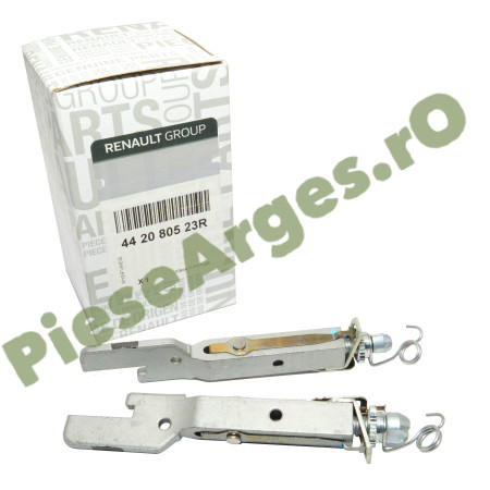 Set Mecanisme Reglaj (Pârghii Reglaj), Saboți Frână Spate LOGAN 3, SANDERO 3, Frână Automată Original Renault 442080523R Set Mecanisme Reglaj (Pârghii Reglaj), Saboți Frână Spate LOGAN 3, SANDERO 3, Frână Automată Original Renault 442080523R