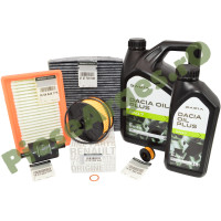 Pachet Revizie 1.0TCe ECO-G 100, LOGAN 3, SANDERO 3, JOGGER, Ulei Dacia Oil Plus 5W30 RN17 + Filtre Renault Pachet Revizie 1.0TCe ECO-G 100, LOGAN 3, SANDERO 3, JOGGER, Ulei Dacia Oil Plus 5W30 RN17 + Filtre Renault