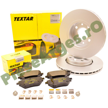 Pachet Plăcuțe & Discuri TEXTAR PRO LOGAN 3, SANDERO 3, JOGGER. 2618801 + 92241503 (echiv. 410608885R + 402060405R) Pachet Plăcuțe & Discuri TEXTAR PRO LOGAN 3, SANDERO 3, JOGGER. 2618801 + 92241503 (echiv. 410608885R + 402060405R)