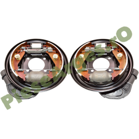 Set Motorase Frână Automată Logan 3 / Sandero 3 cu Platouri, Renault 440104638R + 440001704R