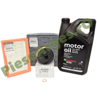 Pachet Revizie Duster 3 1.0TCe ECO-G 100 (2024+) Ulei Renault GTX 0W20 RN17FE + Filtre Renault
