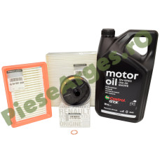 Pachet Revizie Duster 3 1.0TCe ECO-G 100 (2024+), Ulei Renault GTX 0W20 RN17FE + Filtre Renault