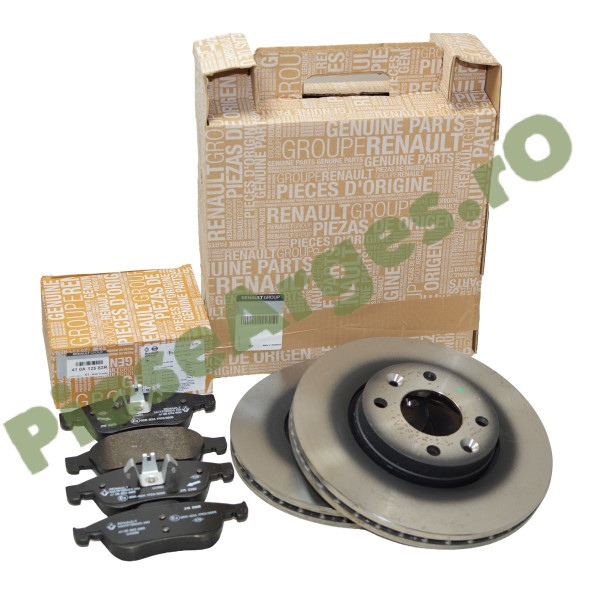 Plăcuțe și Discuri Frână Jogger Cu 7 Locuri Originale Renault 402065616R + 410A13730R Plăcuțe și Discuri Frână Jogger Cu 7 Locuri Originale Renault 402065616R + 410A13730R