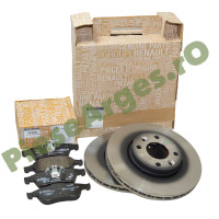 Plăcuțe și Discuri Frână Jogger Cu 7 Locuri Originale Renault 402065616R + 410A13730R