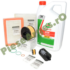 Pachet Revizie Ulei si Filtre LOGAN 3, SANDERO 3, JOGGER, Motor 1.0TCe Cu GPL ECO-G 100, CASTROL RN17 Pachet Revizie Ulei si Filtre LOGAN 3, SANDERO 3, JOGGER, Motor 1.0TCe Cu GPL ECO-G 100, CASTROL RN17